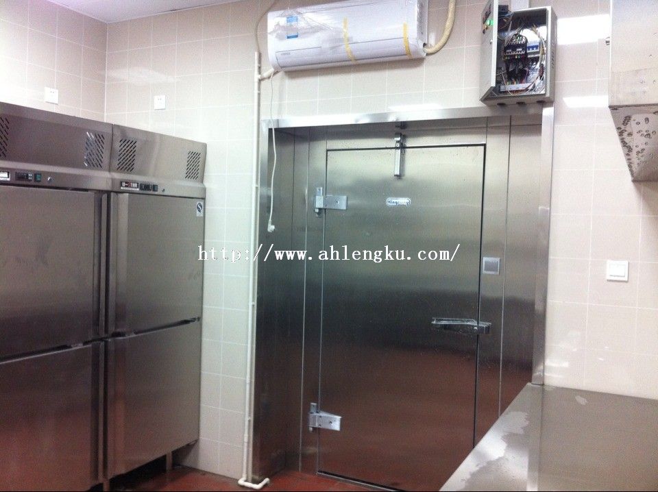 酒店冷庫已經(jīng)投入運(yùn)行